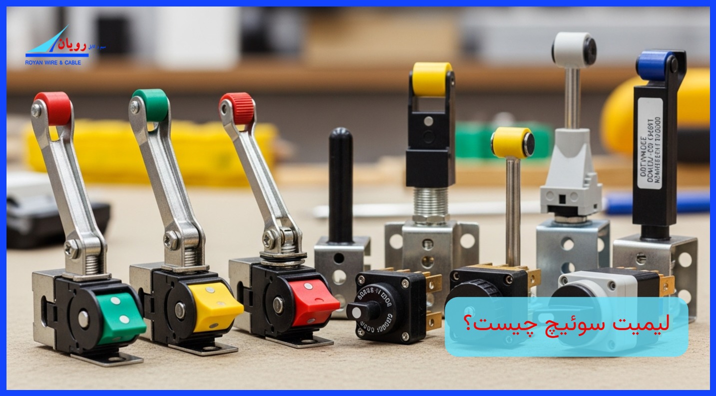 لیمیت سوئیچ چیست ؟ آشنایی Limit Switch با کاربرد آن - رویان کابل